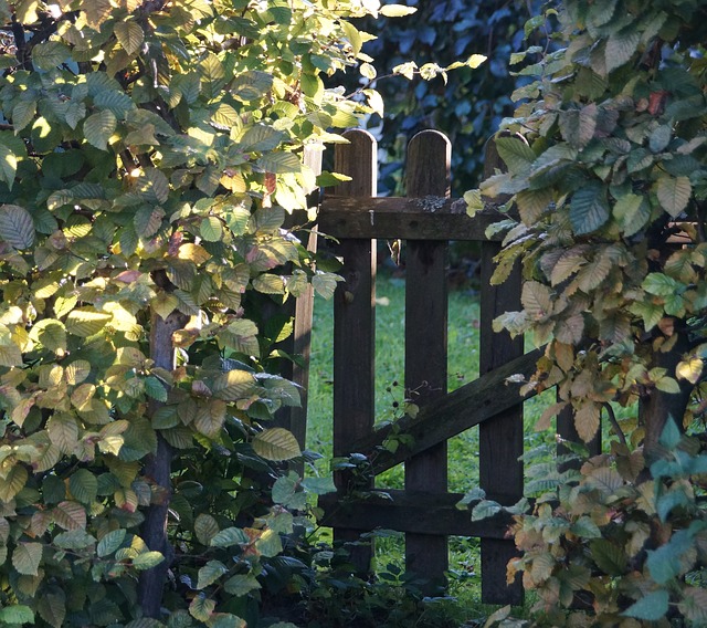 zahradní brána